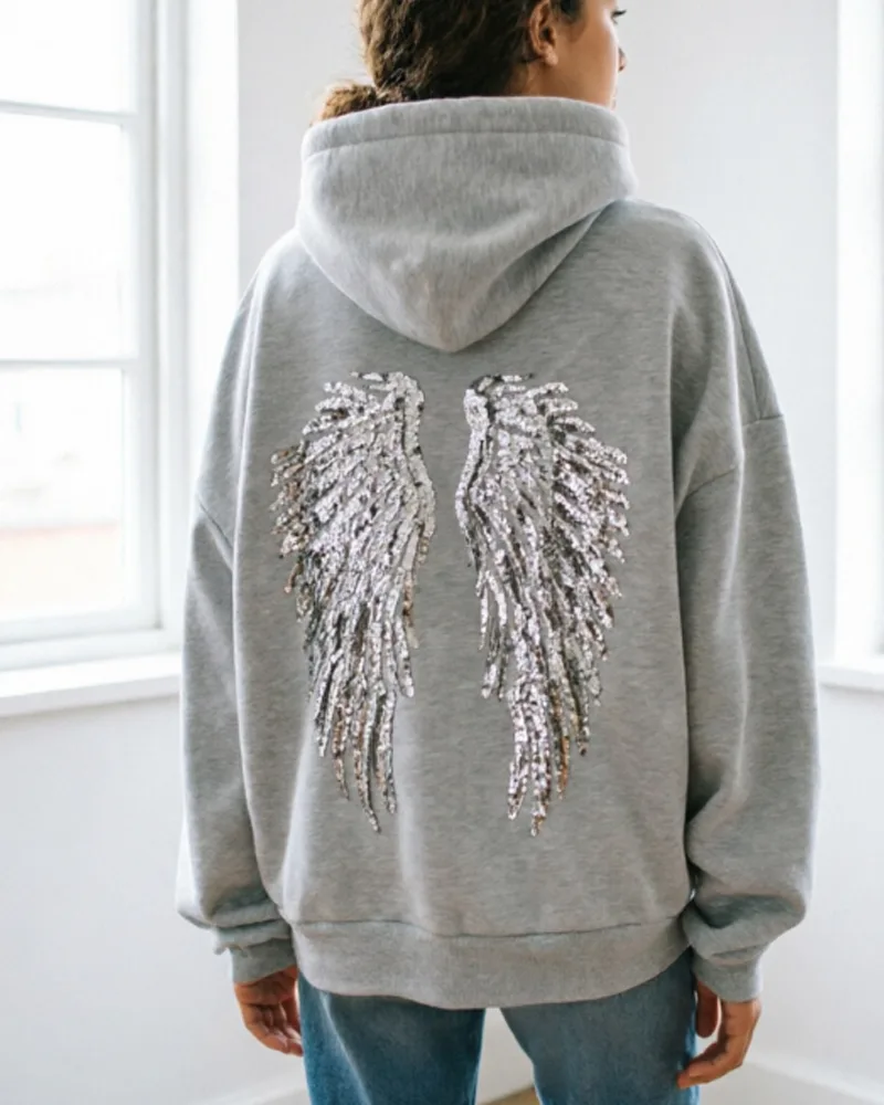 Streetwear hoodies on models
